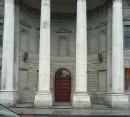 Four Courts Portico- Before